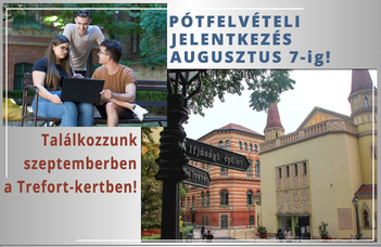 Pótfelvételi lehetőség képzéseinkre!